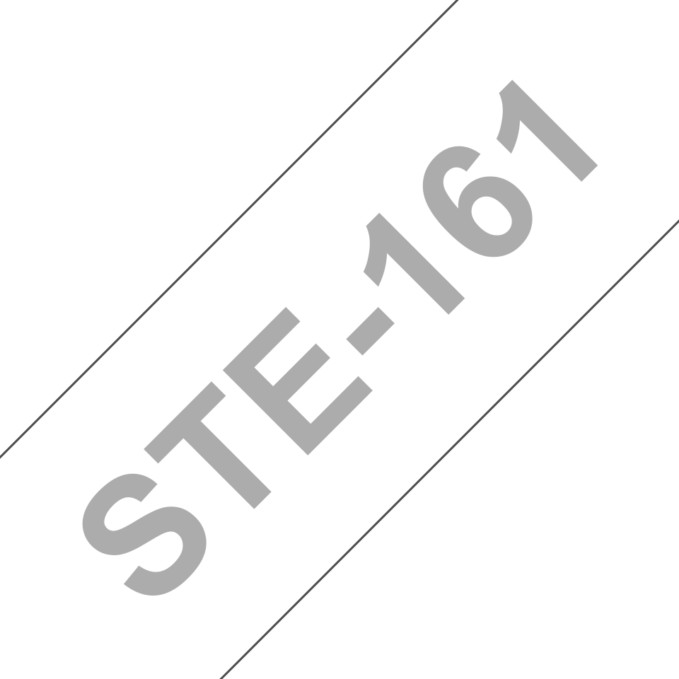 Brotherin alkuperäinen STe161-stensiilinauha - Musta, leveys 36 mm
